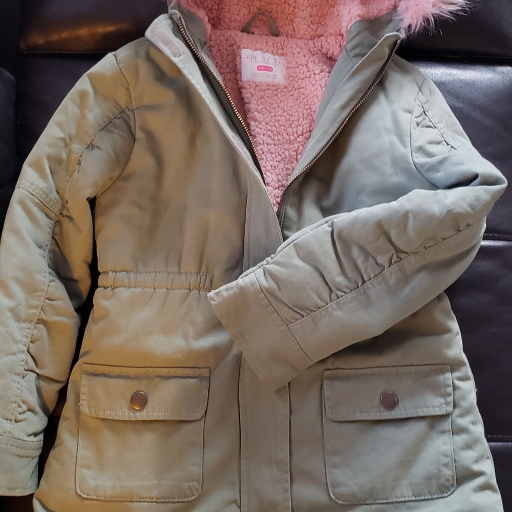Brand new-Children's place girls parka jacket 7/8